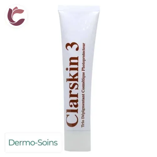 DERMO-SOINS Clarskin 3 Trio Depigmentant Cosmetique PHOTOPROTECTEUR 30g