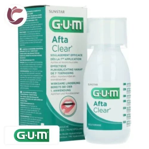GUM Afta Clear Bain de Bouche 120ml