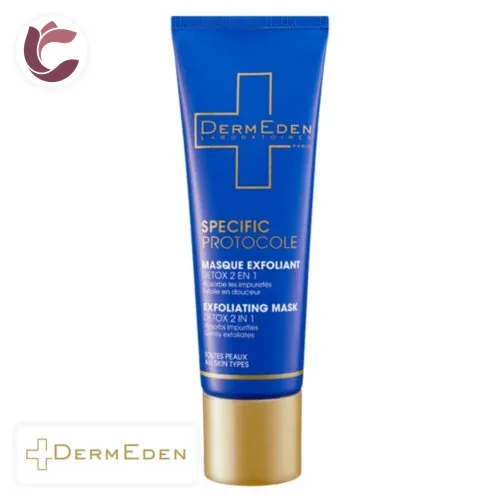 DERMEDEN Specific Protocole Masque Exfoliant Detox 2en1 50ml