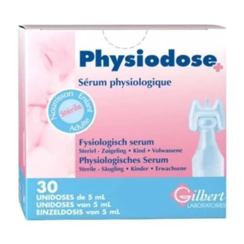 GILBERT PHYSIODOSE Serum PHYSIOLOGIQUE Unidoses 30x 5ml