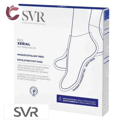 SVR Xerial Peel Masque Exfoliant Pieds 2u