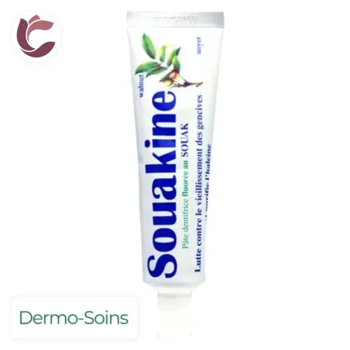 DERMO-SOINS Souakine Pate Dentifrice Fluoree au Souak 50ml
