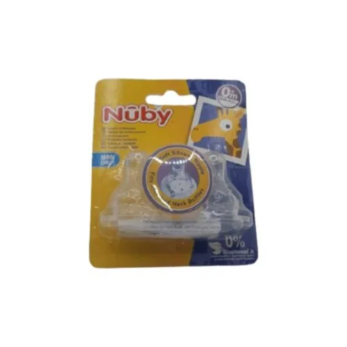 NUBY 2 Tetines Standard +0m ID921