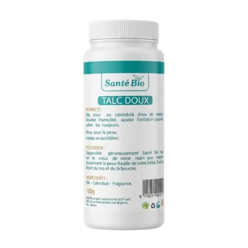 SANTÉ BIO Premium Talc Doux 100g