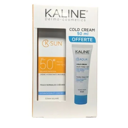KALINE K.sun Ecran Invisible Pmg 50ml+K.aqua Cold Creme Pack