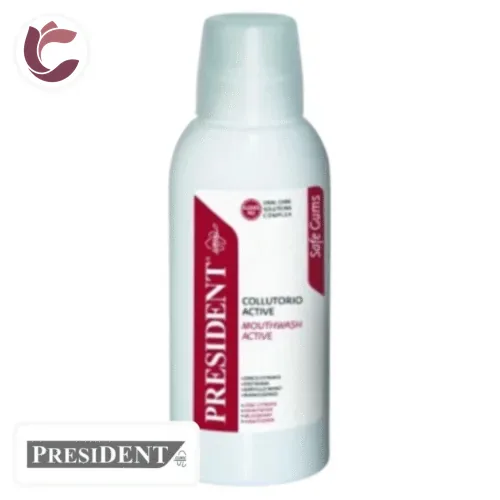 PRESIDENT Active Bain de Bouche Protection Gencives 200ml