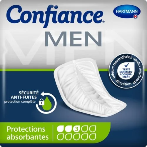 HARTMANN CONFIANCE MEN ABSORPTION 4 PROTECTION ANATOMIQUE X14 Unites
