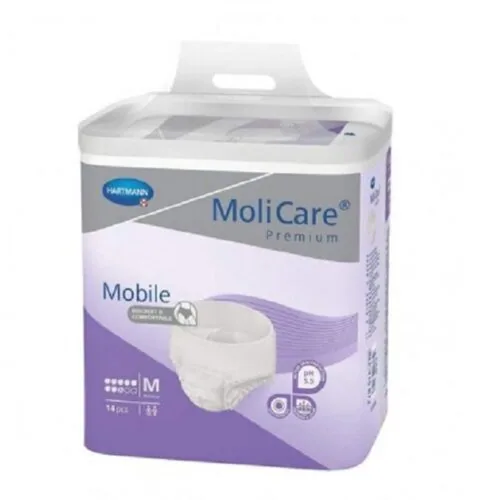 HARTMANN MOLICARE MOBILE SUPER SLIP ABSORBANT TAILLE M/nuit X14 Unites