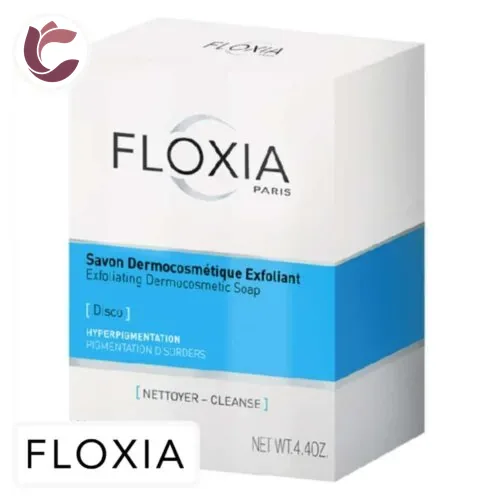 FLOXIA Disco Savon Dermocosmetique Exfoliant 125g