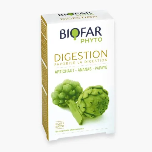 BIOFAR Phyto Digestion Effervescents 8 Comprimes