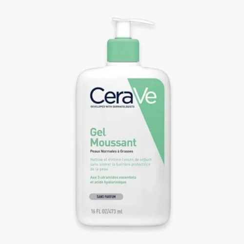 CERAVE Gel Moussant Nettoyant Peau Normale a Grasse 473ml