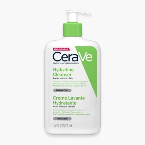 CERAVE Creme Lavante Hydratante Peau Normale a Seche 473ml