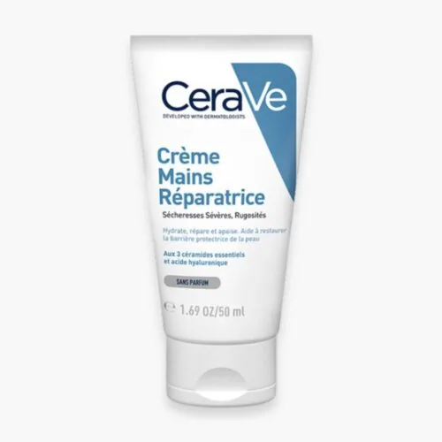 CERAVE Creme Mains Reparatrice Secheresse Severes et Rugosites 50ml