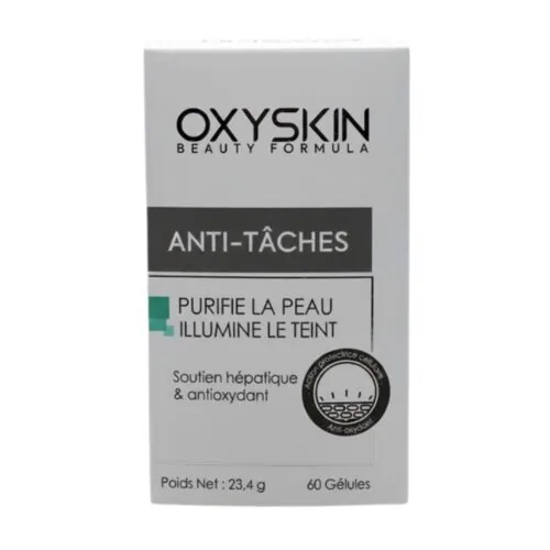 OXYSKIN Eclat Anti-Taches Purifie la Peau 60 Gelules
