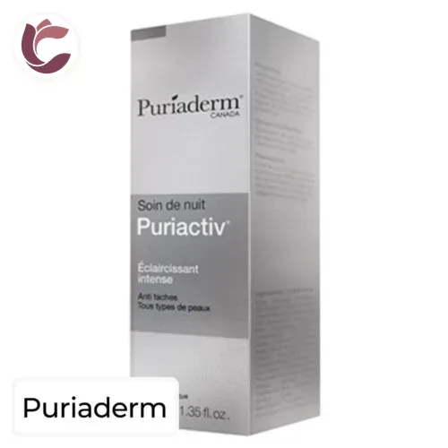 PURIADERM Puriactiv Soin de Nuit Eclaircissant Intense 30ml
