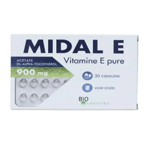 VEERA Midal E Vitamine E Pure 900mg (ex ERIC Favre) 30 Capsules