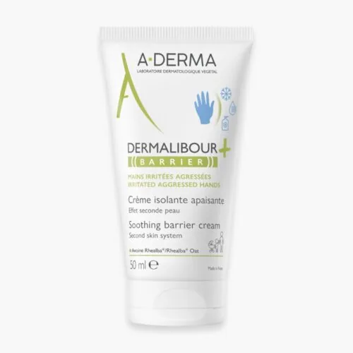 A-DERMA Dermalibour+ Barrier Creme Isolante Apaisante Mains 50ml