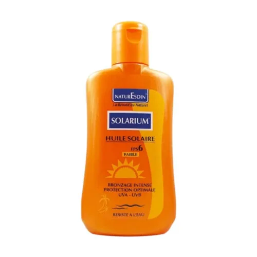 NATURESOIN Soin Solarium Huile Solaie FPS6 100ml