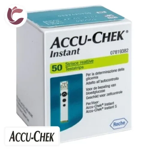 ACCU-CHEK Instant Bandelettes Test de Glycemie 50u