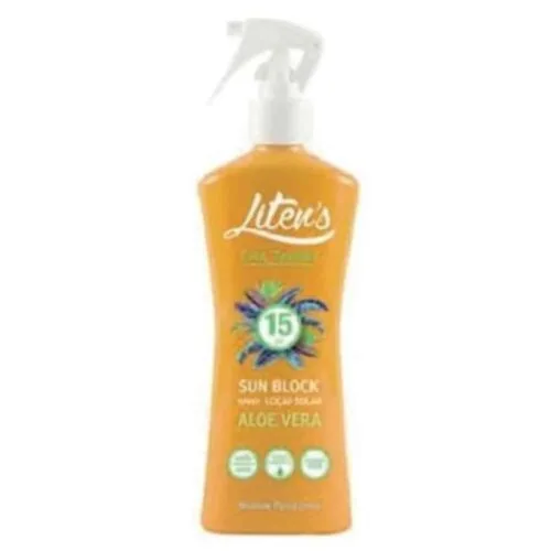 LITEN’S Spray Solaire a L’aloe Vera SPF15 250ml