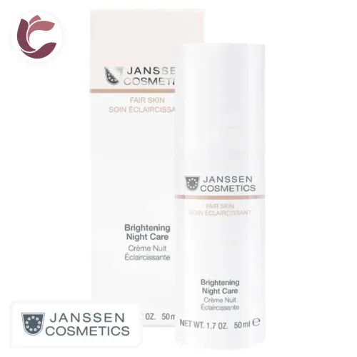 JANSSEN COSMETICS (soin Eclaircissant) Creme Nuit Eclaircissante 50ml