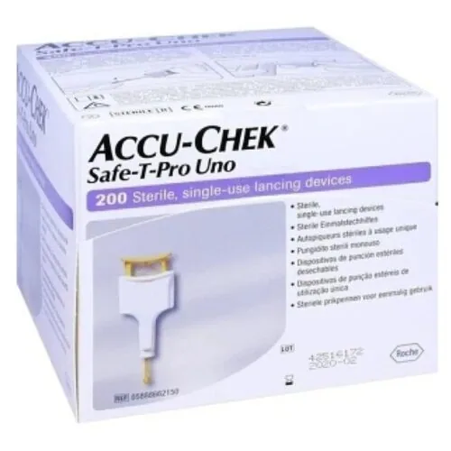 ACCU-CHEK Accu-Check Safe-T-Pro Lancette 200pcs