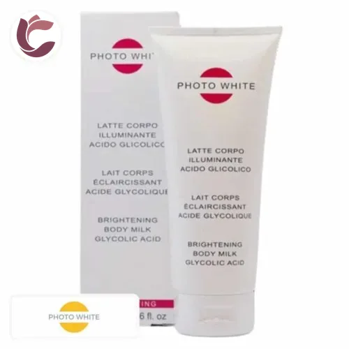 PHOTO-WHITE Lait Corps Eclaircissant a L’acide Glycolique 200ml