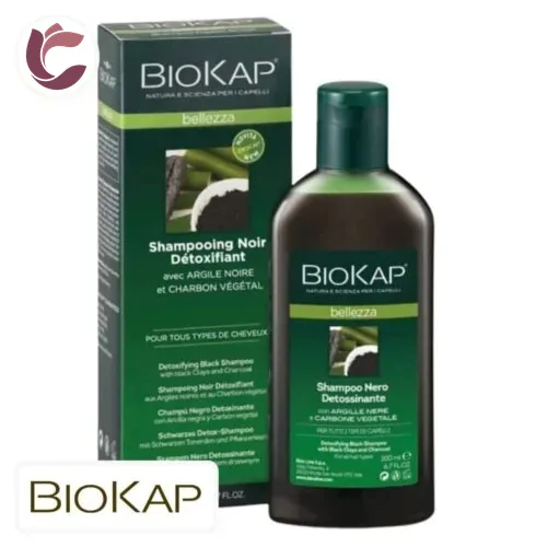 BIOKAP Bellezza Shampoing Noir Detoxifiant 200ml