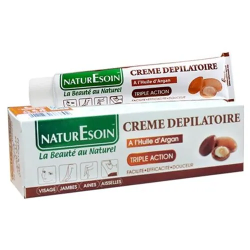 NATURESOIN Creme Depilatoire a L’huile D’argan Triple Action 50ml