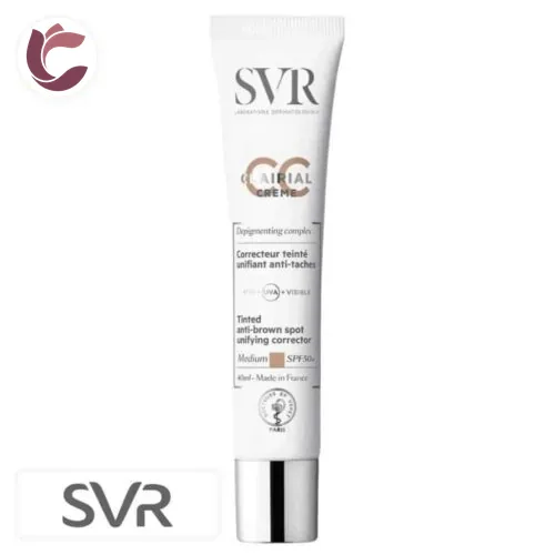 SVR Clairial CC Creme Correcteur Teinte Medium Unifiant Anti-Taches SPF50+ 40ml