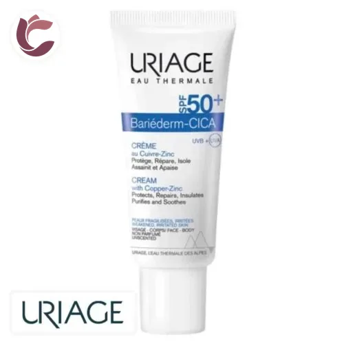 URIAGE Bariederm-Cica Creme Protectrice SPF50+ 40ml