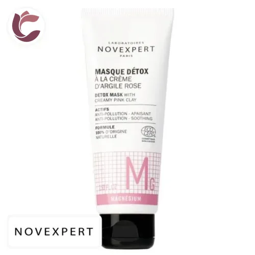 NOVEXPERT (mg) Magnesium Masque Detox a la Creme D’argile Rose 75ml