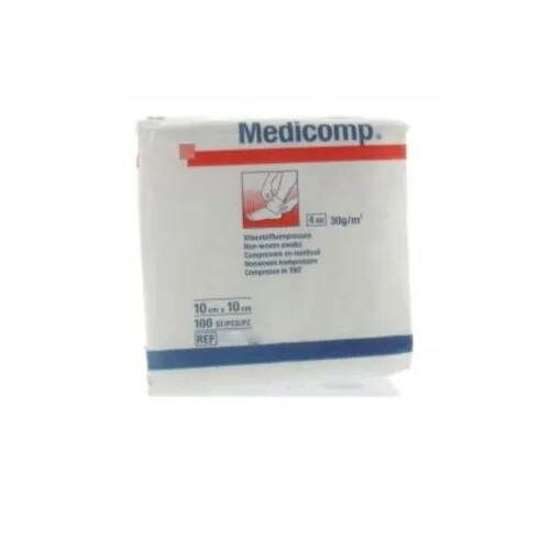 HARTMANN Medicompresses 10*10cm 100/boite