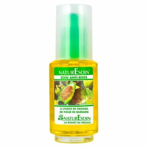 NATURESOIN Soin Anti-Rides a L’huile de Graines de Figues de Barbarie 50ml