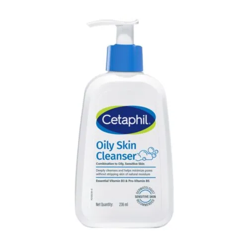 CETAPHIL Gel Nettoyant Peau Mixte, Grasse et Acneique 236ml