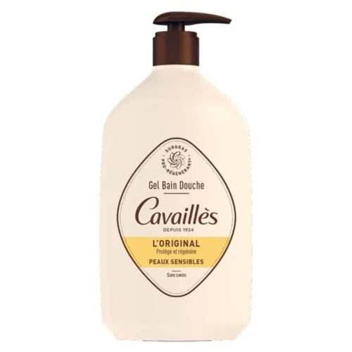 CAVAILLES Gel Bain Douche Original sans Savon 1l