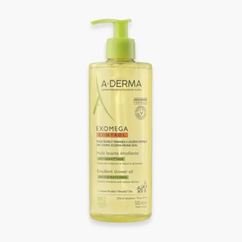 A-DERMA Exomega Control Huile Lavante Emolliente Anti-Grattage 500ml