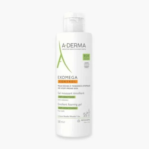 A-DERMA Exomega Control Gel Lavant Emollient Anti-Grattage 2en1 500ml