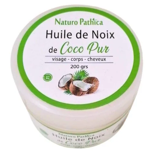 NATURO PATHICA Huile de Noix de Coco 200g
