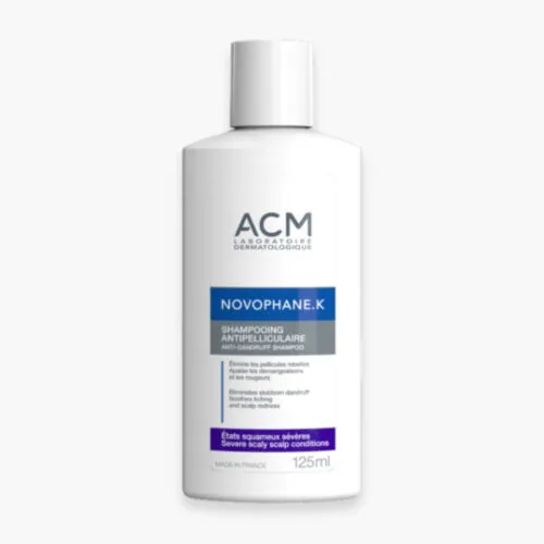 ACM Novophane K Shampoing Anti-Pelliculaire Pellicules Severes 125ml