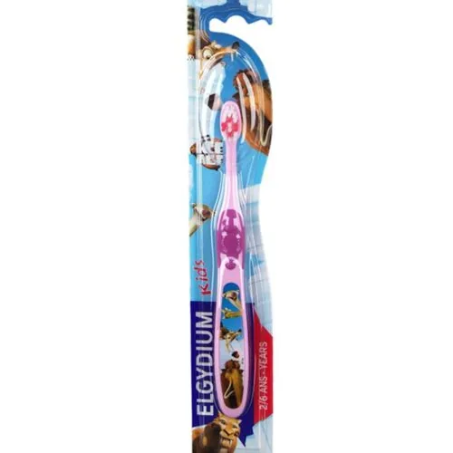 ELGYDIUM Brosse a Dentifrice S Kids Ice Age 2-6 Years