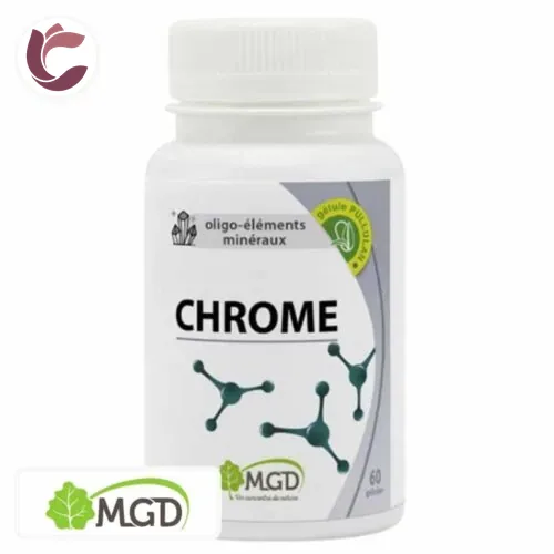 MGD NATURE Oligo-Elements Mineraux Chrome 60 Gelules
