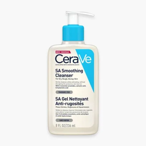 CERAVE SA Gel Nettoyant Anti-Rugosites Peau Seche, Rugueuse et Squameuse 236ml