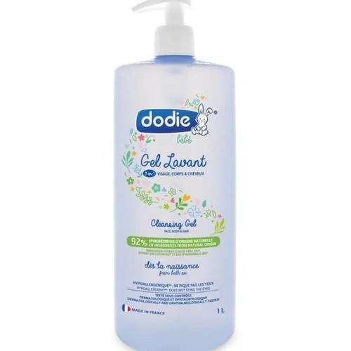 DODIE Gel Lavant 3 en 1 Flacon Pompe 1L