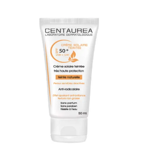 CENTAUREA Crème Solaire Teinté Spf50