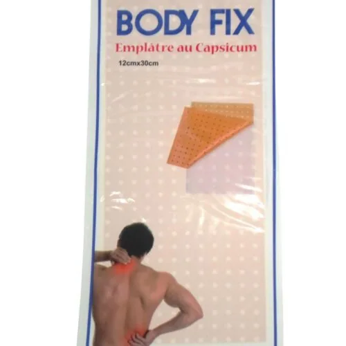 BODY FIX Emplatre au Capsicum Gm 12cm X 30cm