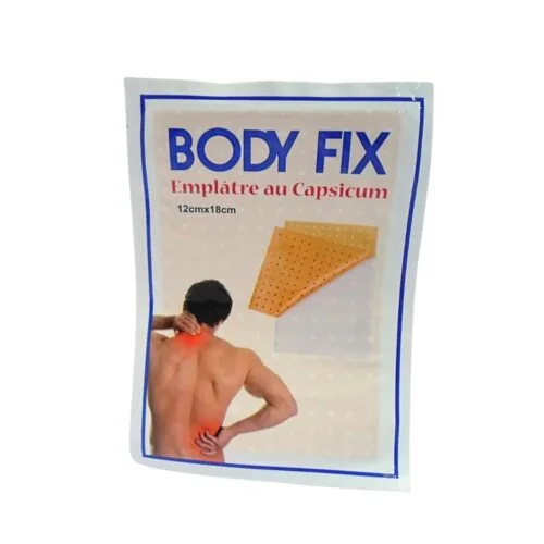 BODY FIX Emplatre au Capsicum 12cm X 18cm