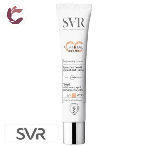 SVR Clairial CC Creme Correcteur Teinte Ligth Unifiant Anti-Taches SPF50+ 40ml