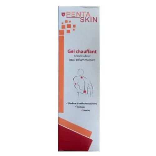 PENTASKIN Gel Chauffant Anti-Douleurs et Anti-Inflammatoire 120ml