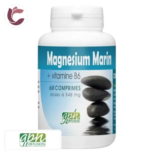 GPH DIFFUSION Magnesium Marin et Vitamine B6 548mg 60 Comprimes